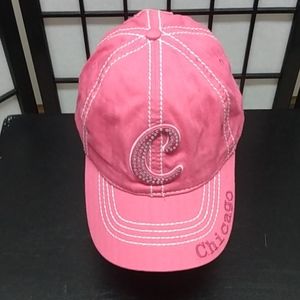 ROBIN RUTH Chicago adjustable women's pink ball cap hat